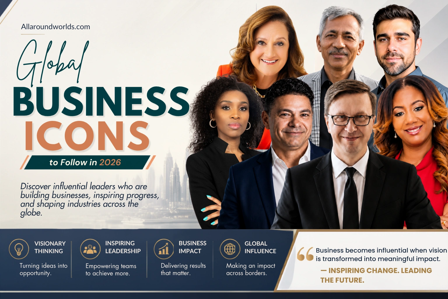 Global Business Icons to Follow in 2026