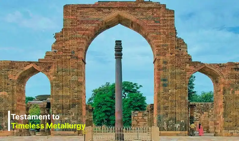 The Iron Pillar of Delhi