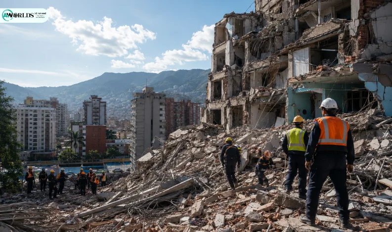 Venezuela earthquake damage